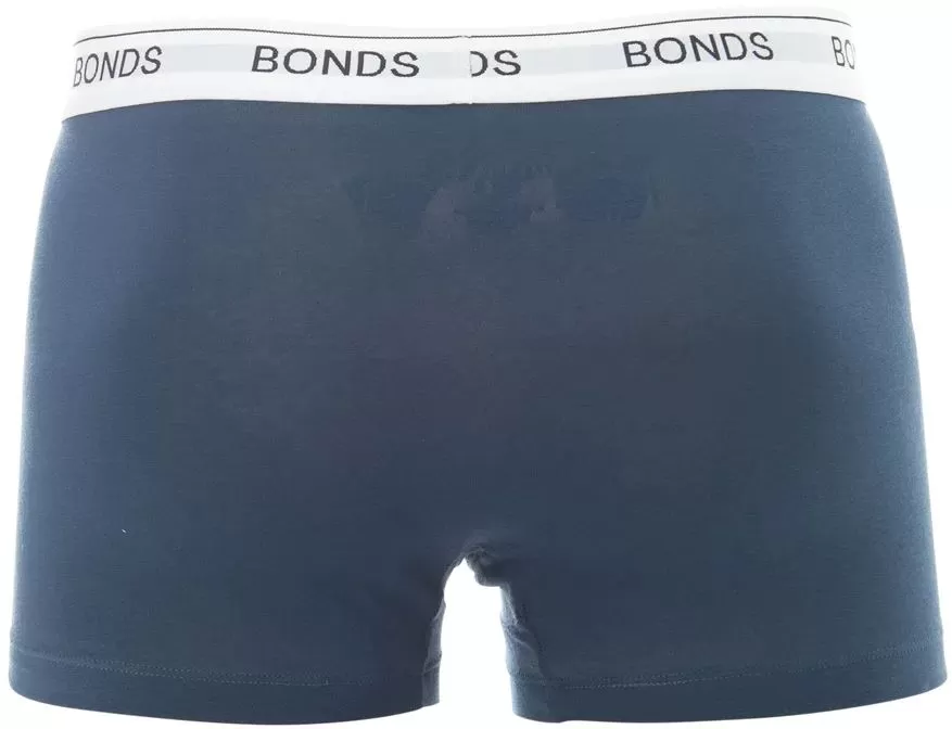 12 X Mens Bonds Guyfront Trunks Underwear Undies Navy/White