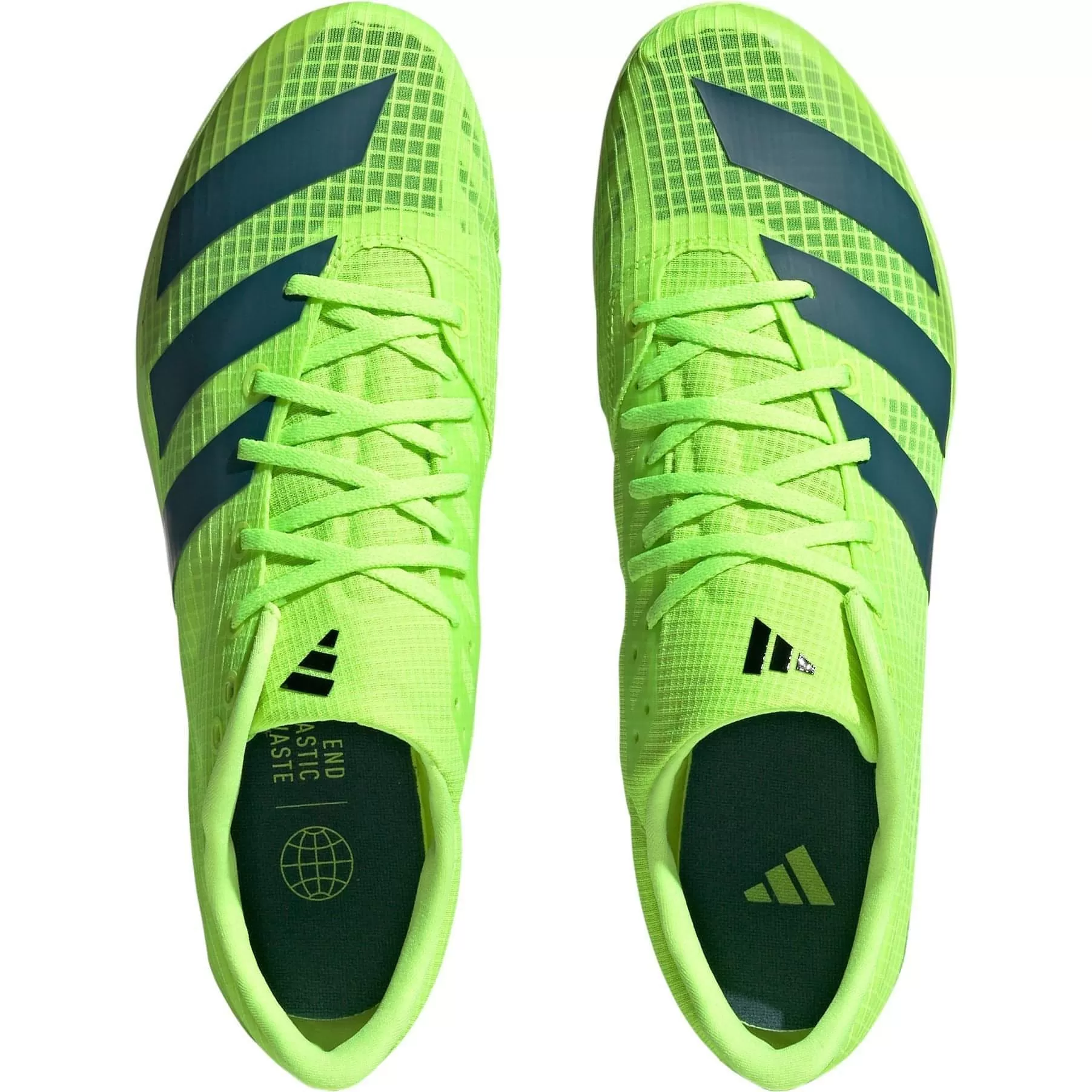 adidas Distancestar Running Spikes - Green