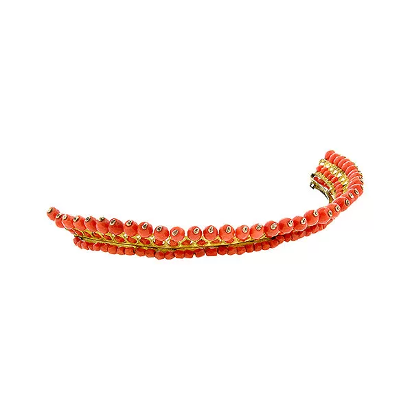 Antique French Empire Coral Tiara