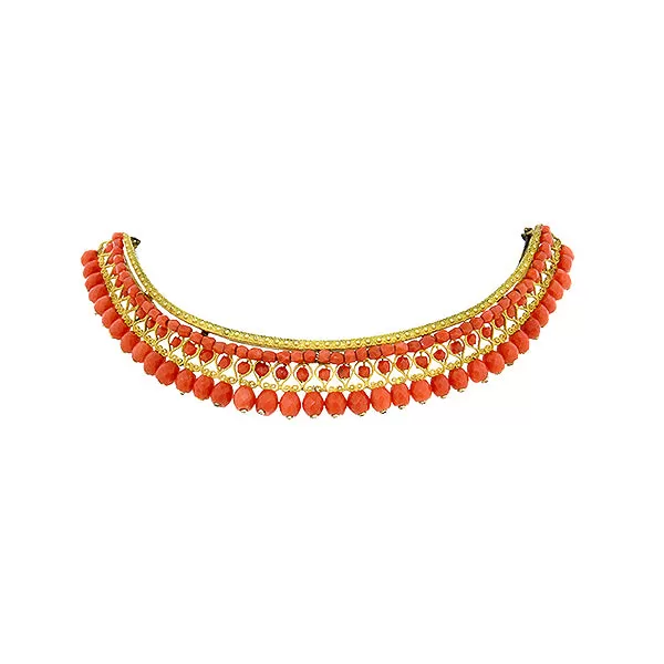 Antique French Empire Coral Tiara