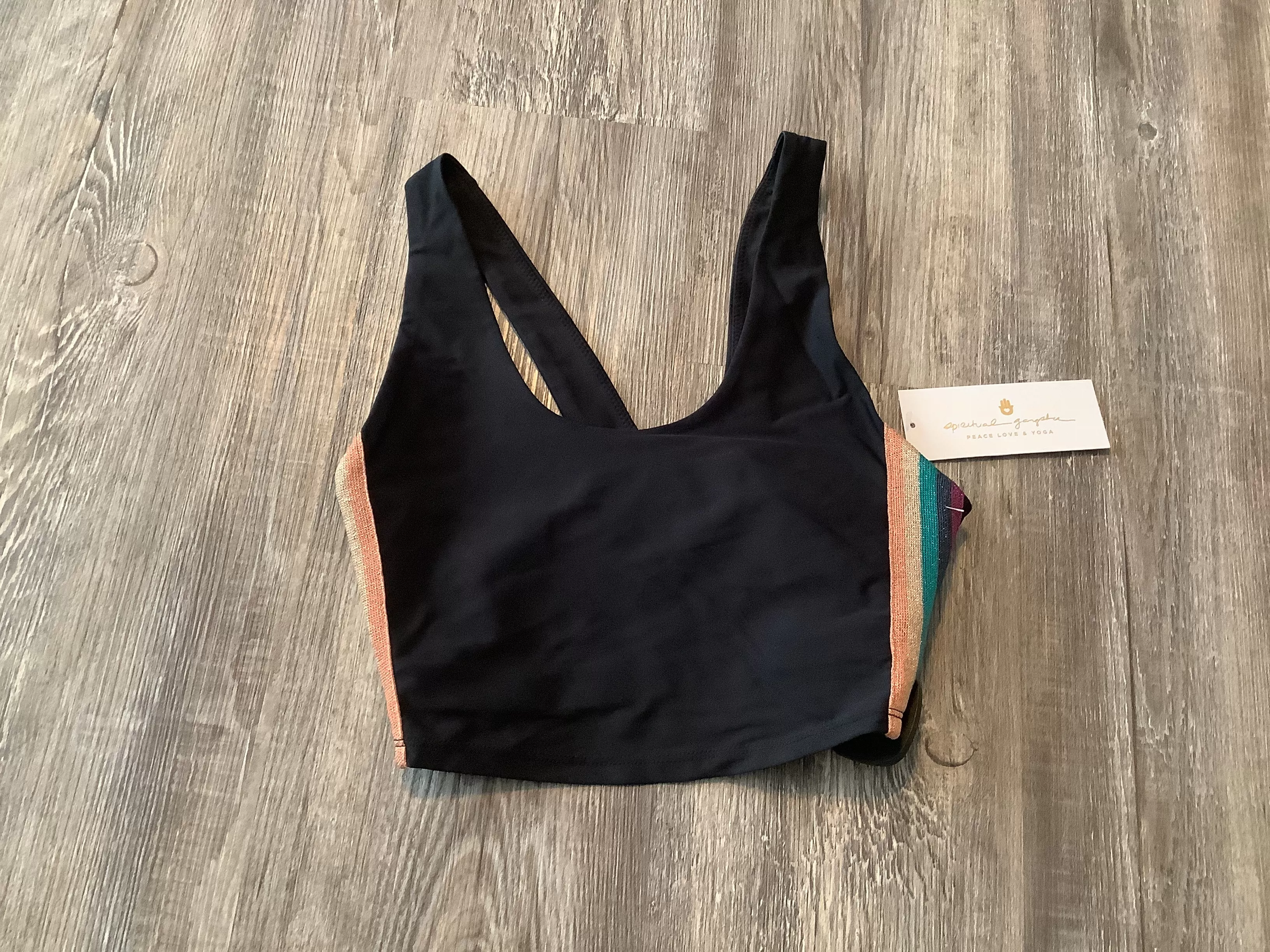 Athletic Bra By Clothes Mentor In Black, Size: Xs