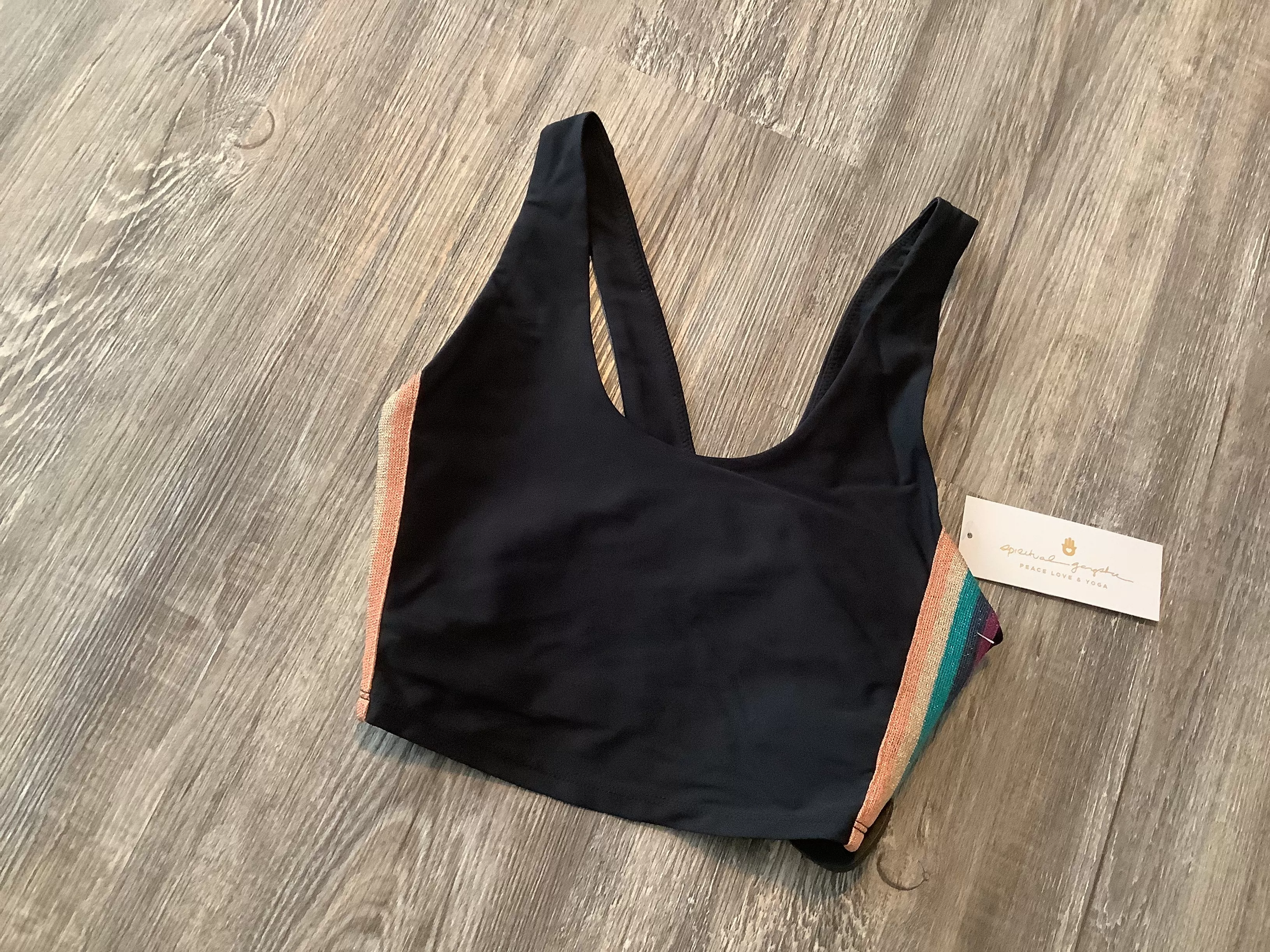 Athletic Bra By Clothes Mentor In Black, Size: Xs