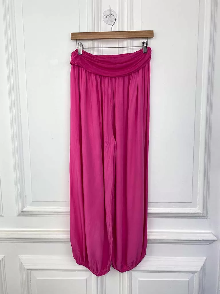 Balloon Trousers - Hot Pink