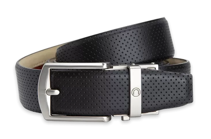 Birdie Matte Black, 1 3/8 Strap, Golf Belt