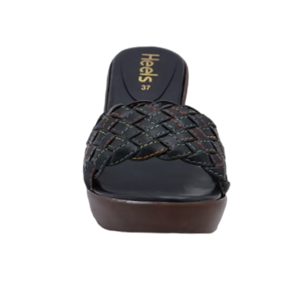 Black Casual Slipper 074121