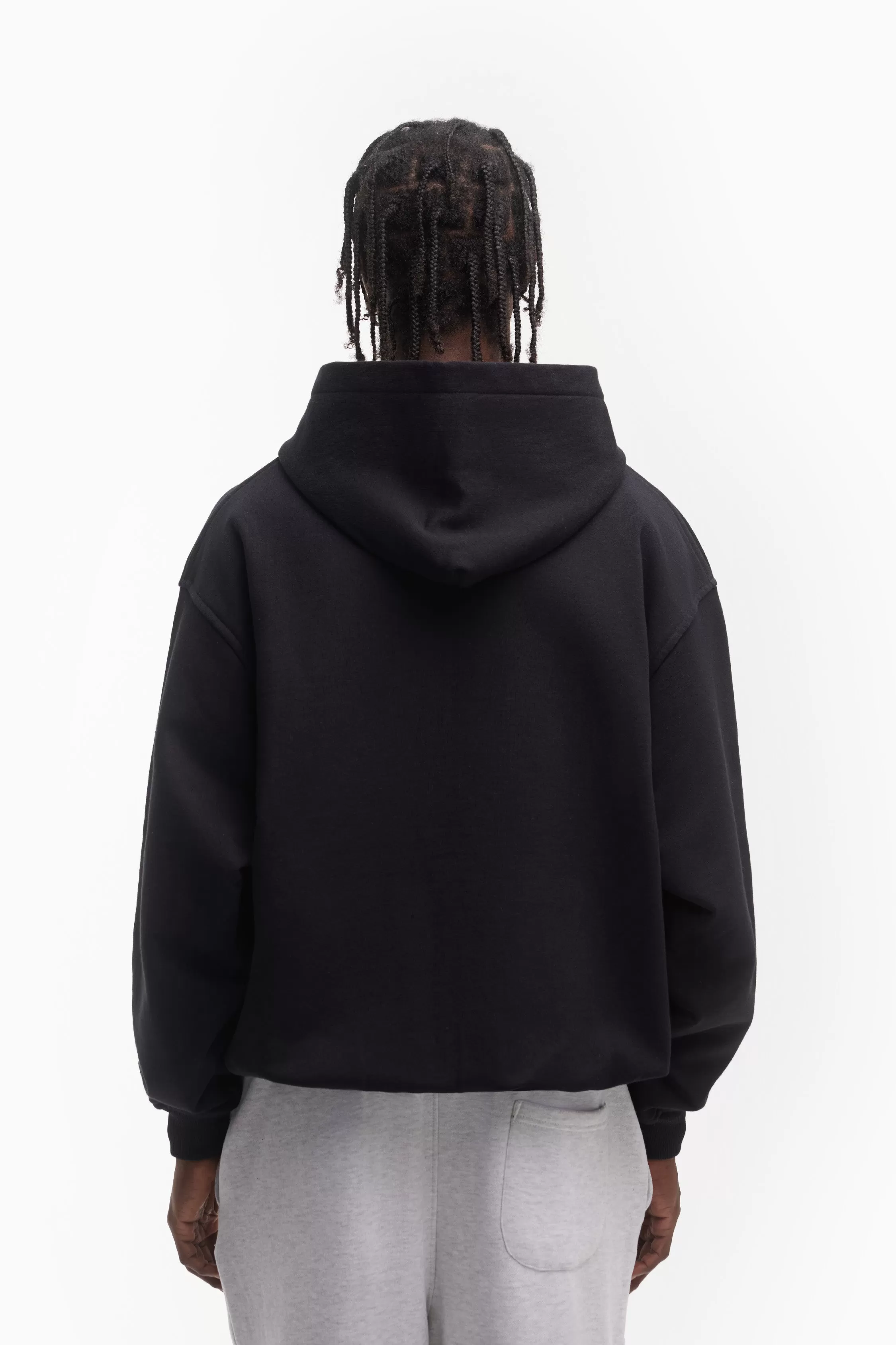 BLUR BLACK FRONTZIP