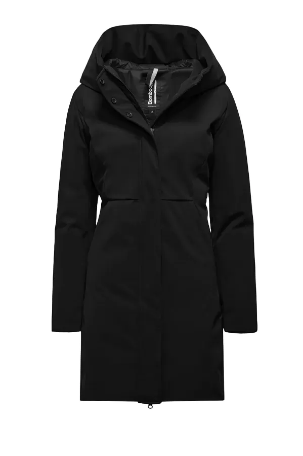 Bomboogie Long parka screwed with hood for women CW8084TNM3 90 black