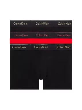 Calvin Klein Mens Low Rise Boxer Trunks (3-Pack)