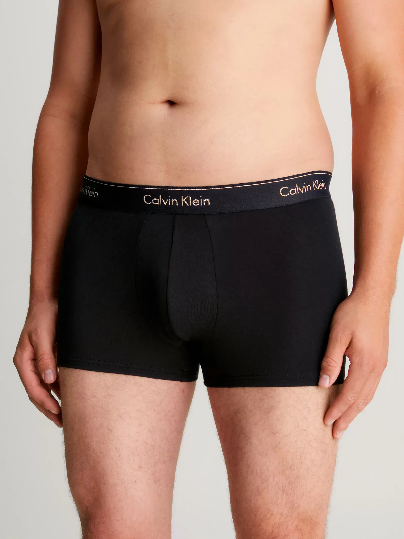 Calvin Klein Mens Low Rise Boxer Trunks (3-Pack)