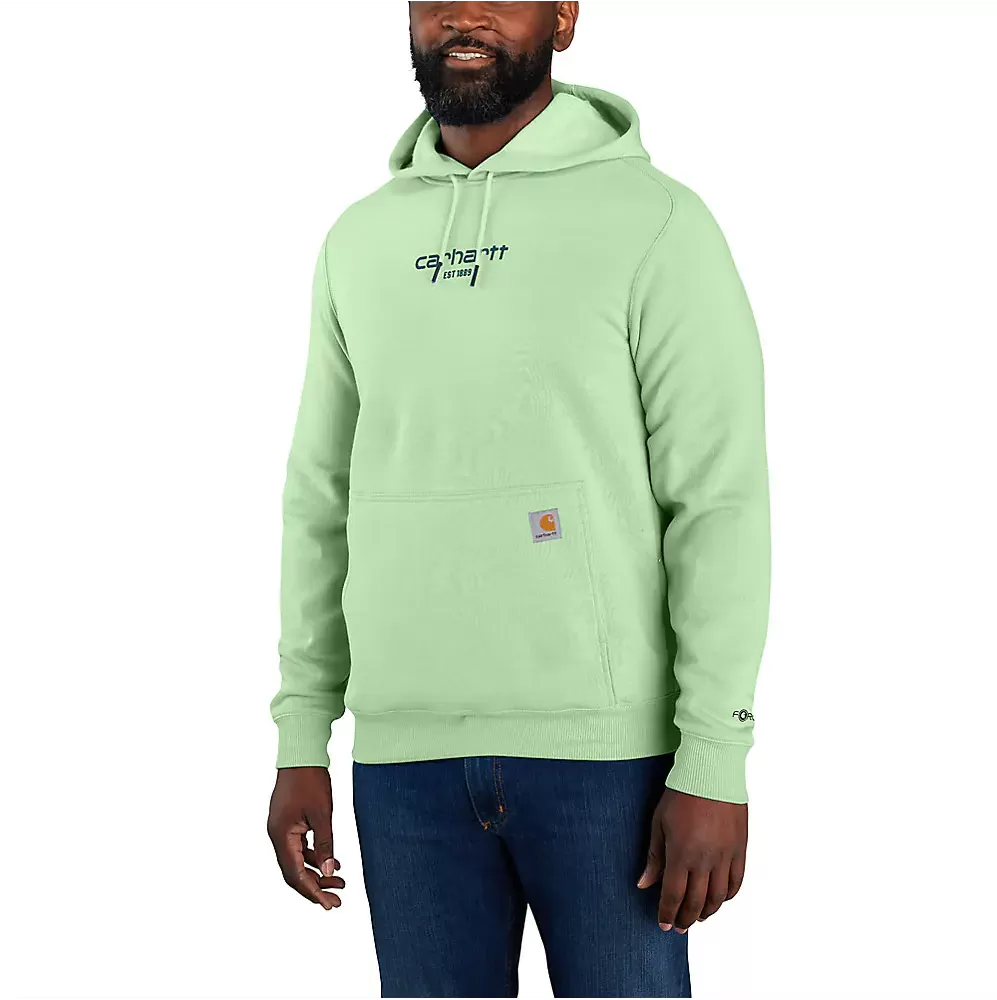 Carhartt Force Relaxed Fit Lightweight Logo Graphic Hoodie