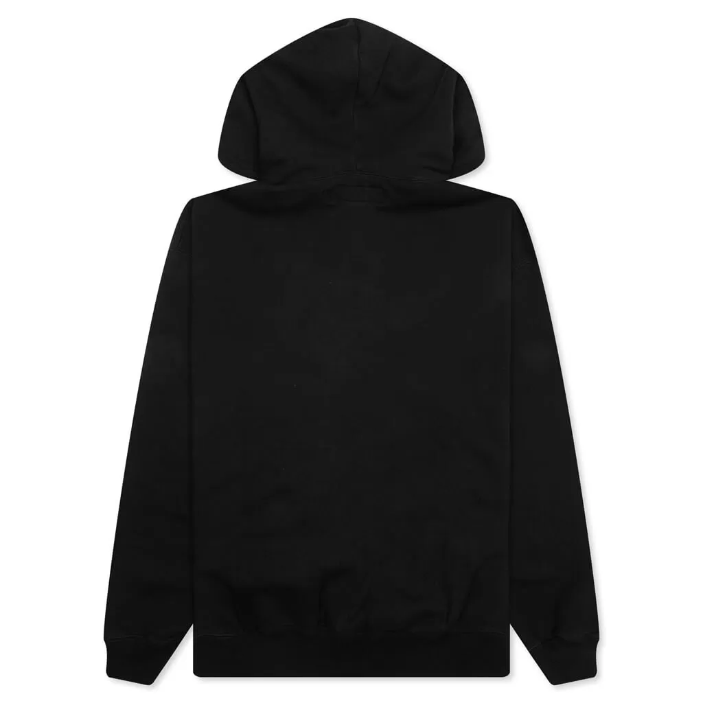 Classic Sweat Parka L/S - Black