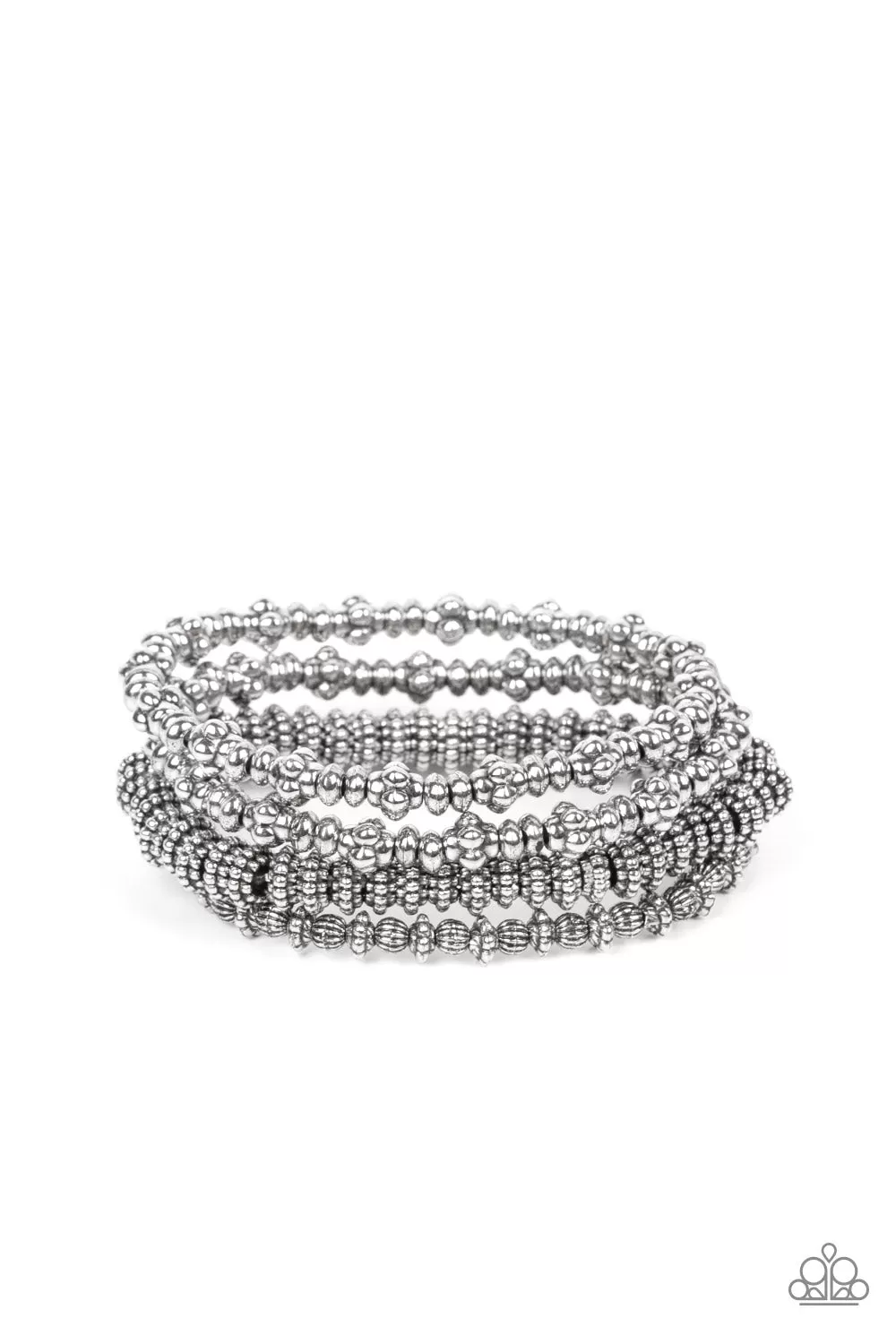 Country Charmer - Silver Bracelet Paparazzi