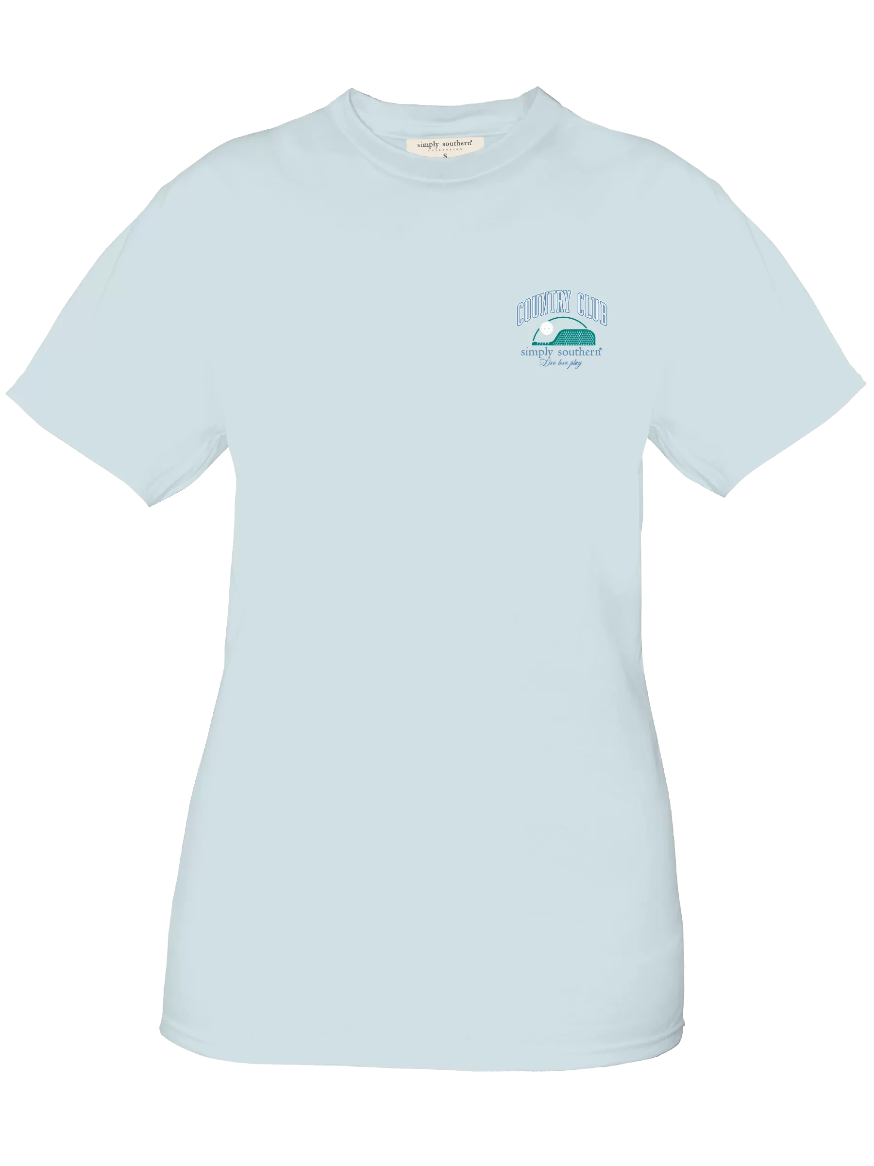 'Country Club' Short Sleeve Tee by Simply Southern