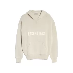 Fear of God Essentials Knit Hoodie 'Stone' SS21