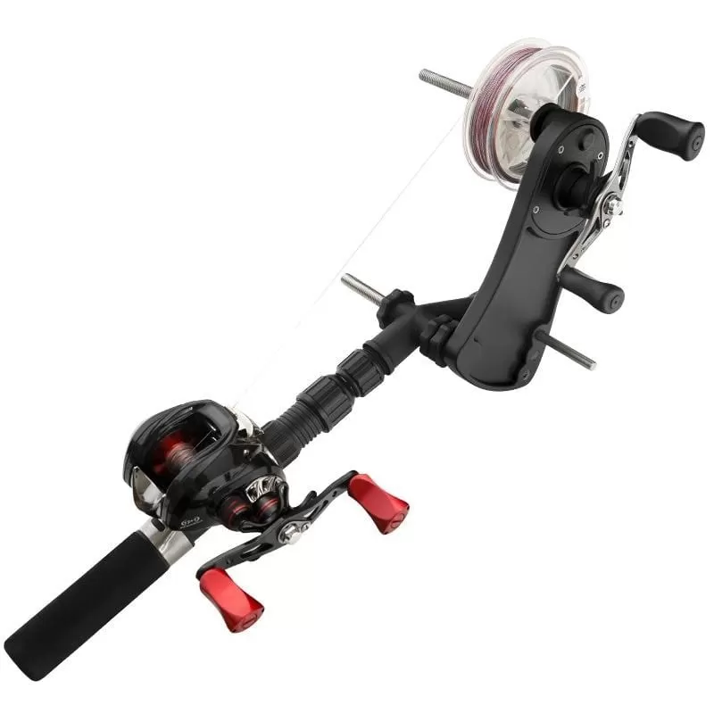 Fishing Line Spooler Winder Portable Reel Spool Spooling Station System For Spinning Or Baitcasting Fishing Reel Line New