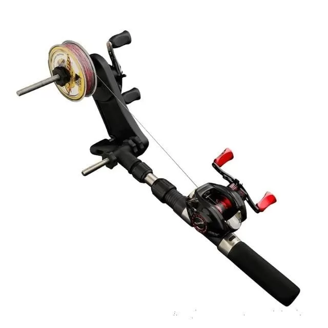 Fishing Line Spooler Winder Portable Reel Spool Spooling Station System For Spinning Or Baitcasting Fishing Reel Line New