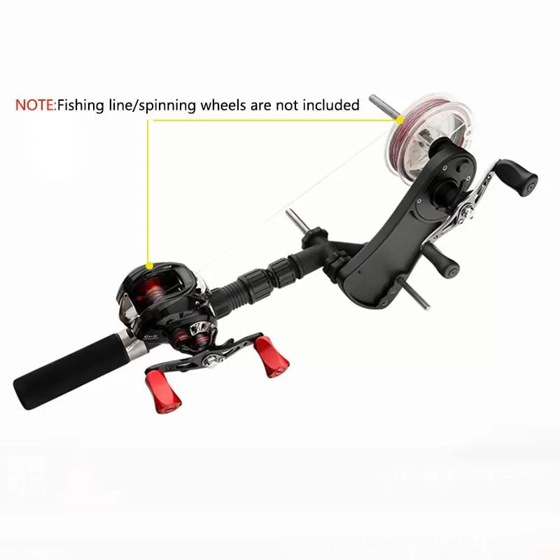 Fishing Line Spooler Winder Portable Reel Spool Spooling Station System For Spinning Or Baitcasting Fishing Reel Line New