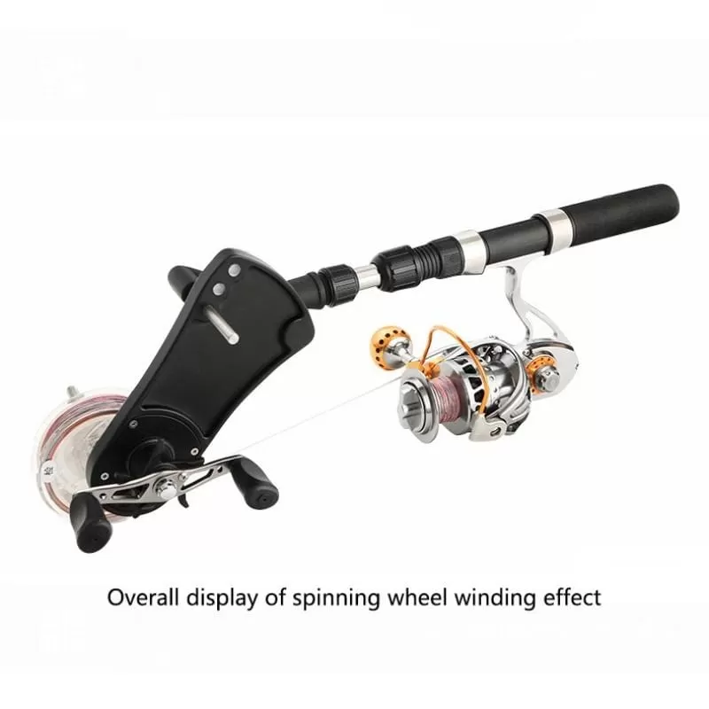 Fishing Line Spooler Winder Portable Reel Spool Spooling Station System For Spinning Or Baitcasting Fishing Reel Line New