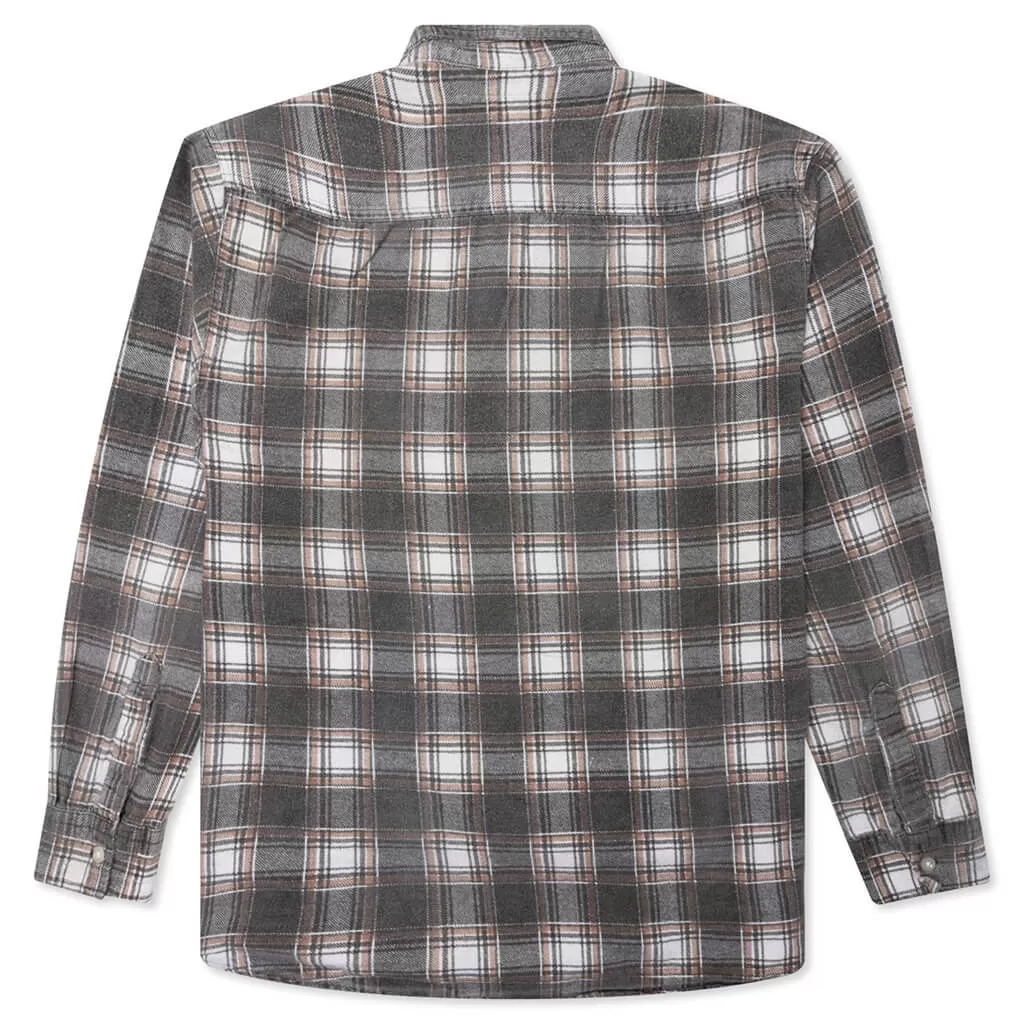 Flannel Shirt Ribbon Reflection Shirt - Assorted