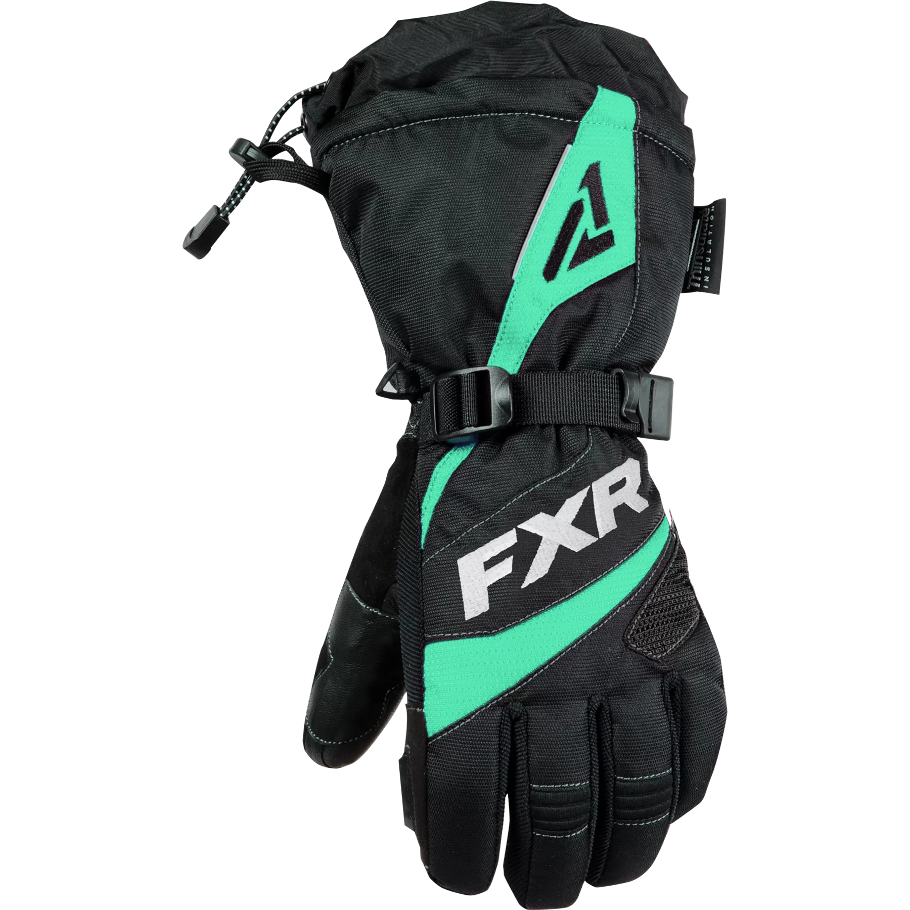 FXR Fusion Womens Glove Black/Mint