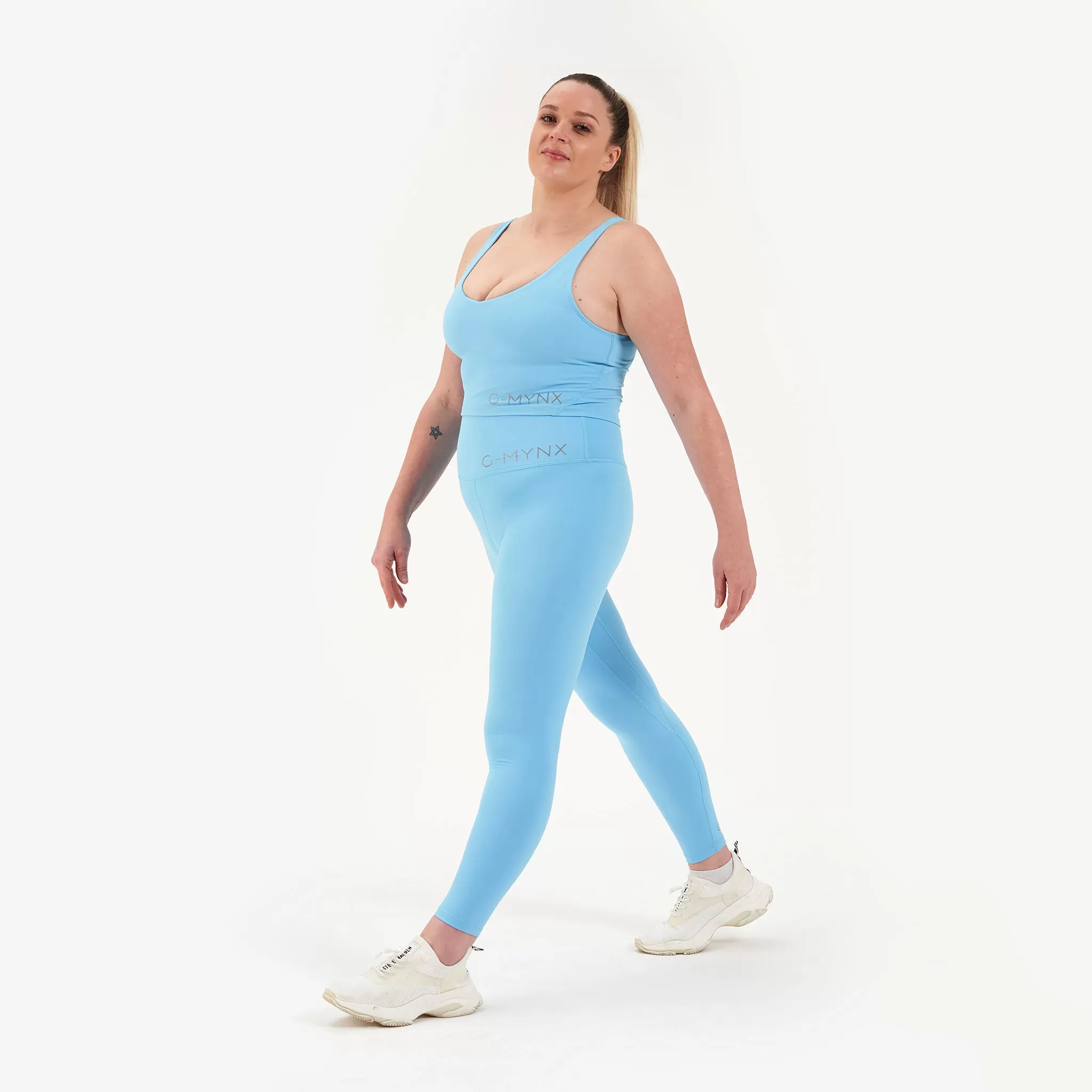 G-Mynx Signature Leggings (Sky Blue)