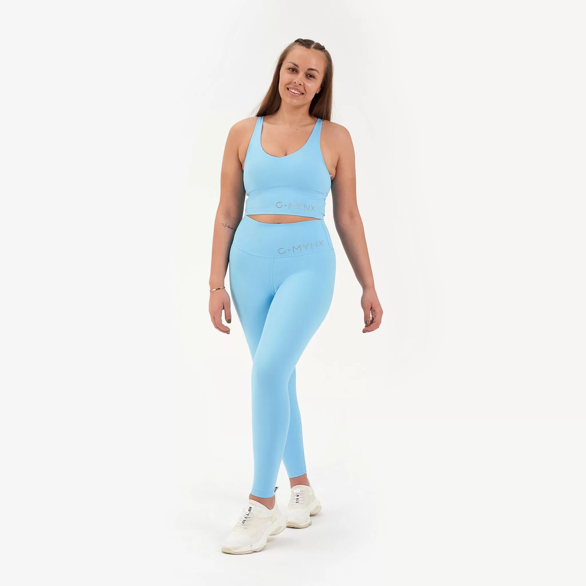 G-Mynx Signature Leggings (Sky Blue)