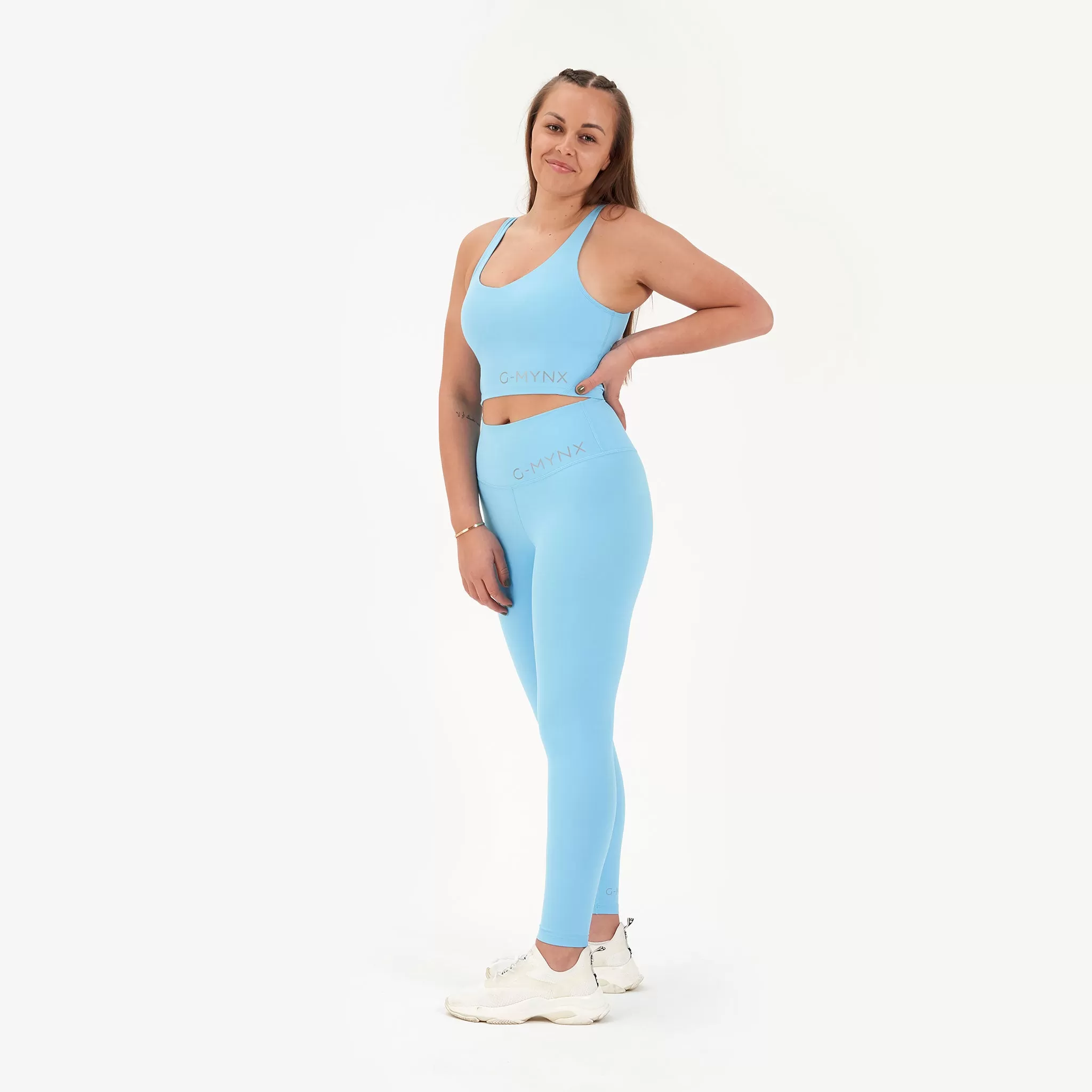 G-Mynx Signature Leggings (Sky Blue)