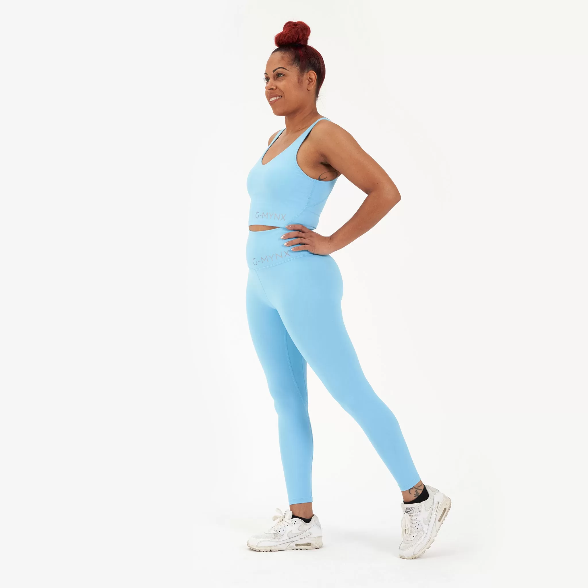 G-Mynx Signature Leggings (Sky Blue)