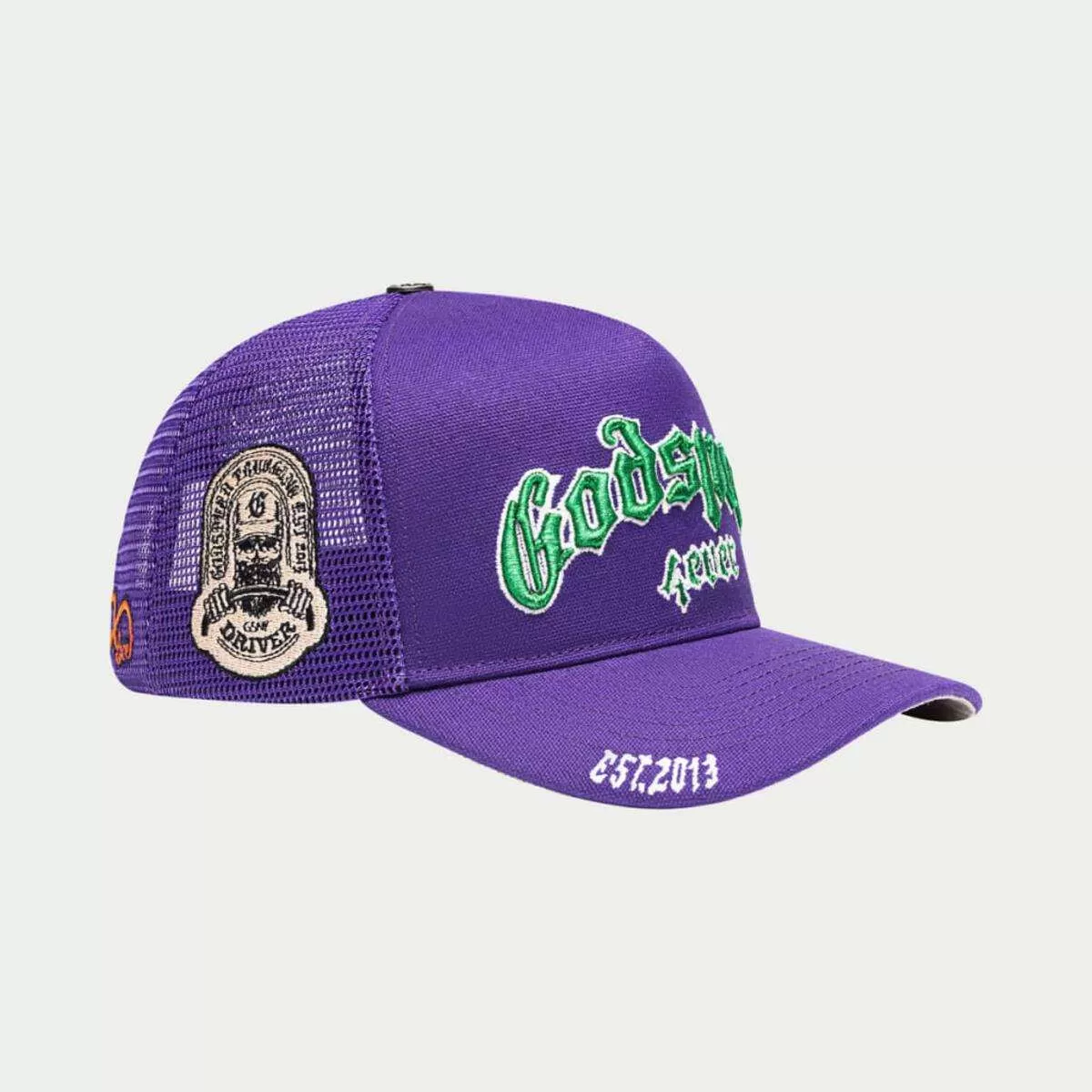 GODSPEED GS FOREVER TRUCKER HAT GRAPE