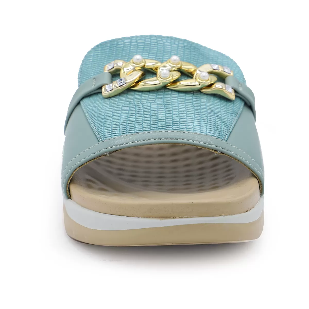 Green Casual Slipper 074149