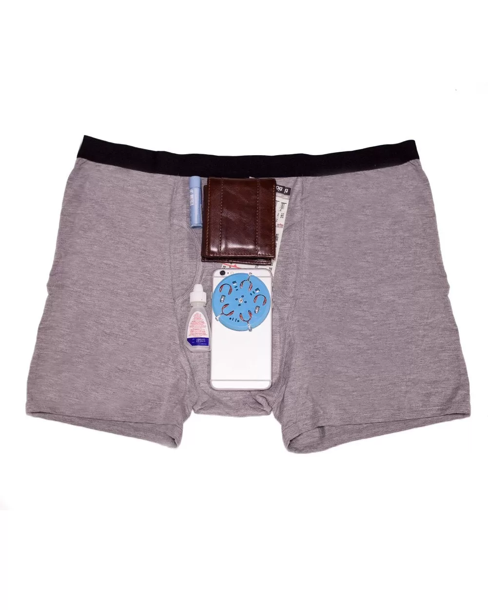 Hidden Pocket Men's Boxer Briefs