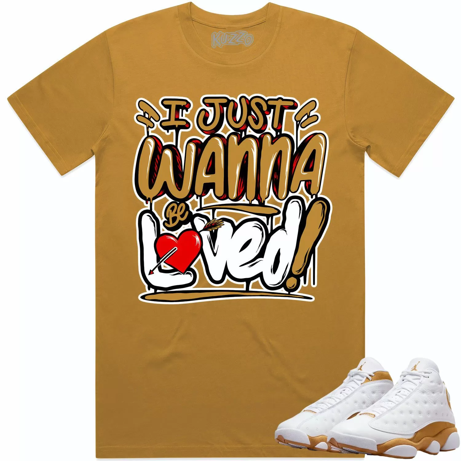 Jordan 13 Wheat 13s Shirt to Match - WHEAT LOVED