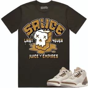 Jordan 3 Palomino 3s Shirt to Match - WHEAT SAUCE