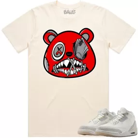 Jordan Retro 3 Craft Ivory 3s Shirt to Match - ANGRY MONEY TALKS BAWS