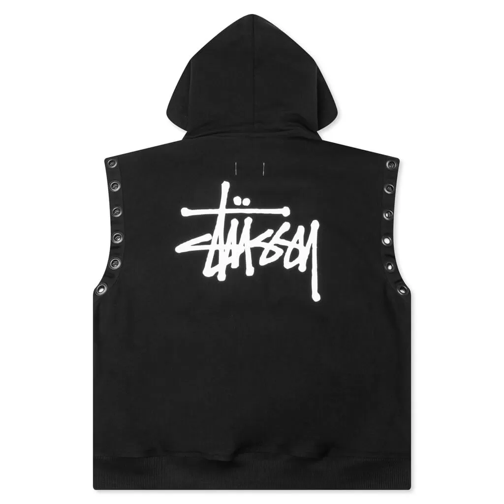 Junya Watanabe MAN x Stussy Hooded Vest - Black