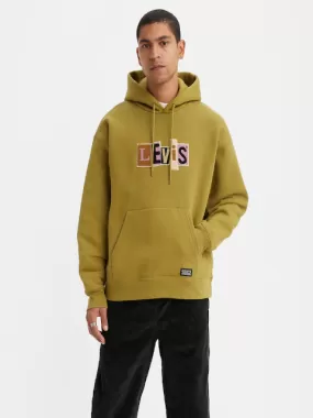 Levi's Skate Hooded Sweatshirt/Green Moss - New AW23