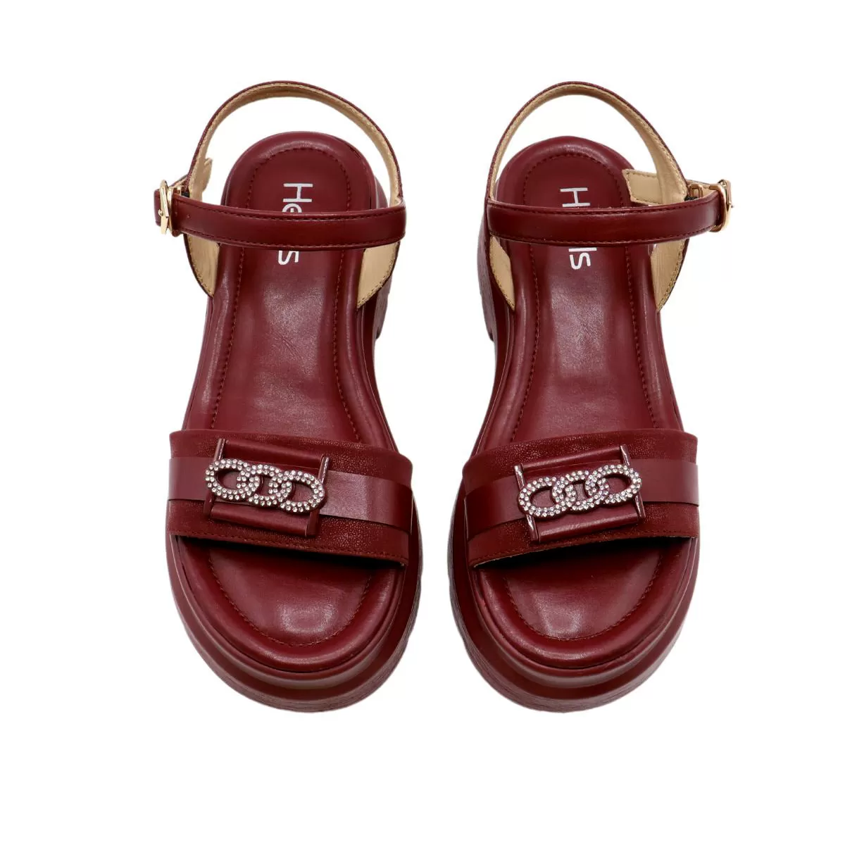 Maroon Casual Sandal 078128