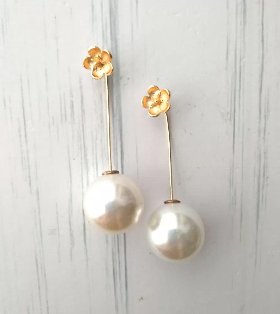 Mayumi Pearl Drop Earrings