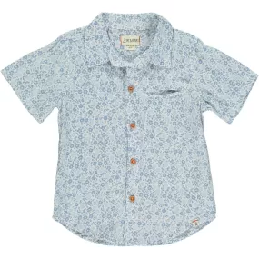 Me & Henry Newport Woven Shirt - Blue Floral