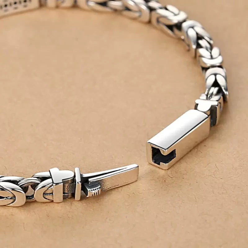 Men's Sterling Silver Bracelet