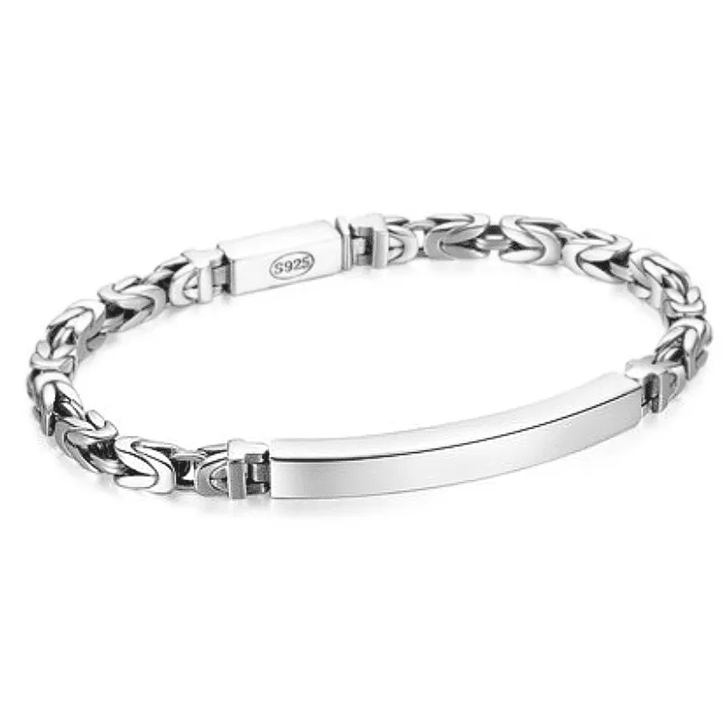 Men's Sterling Silver Bracelet