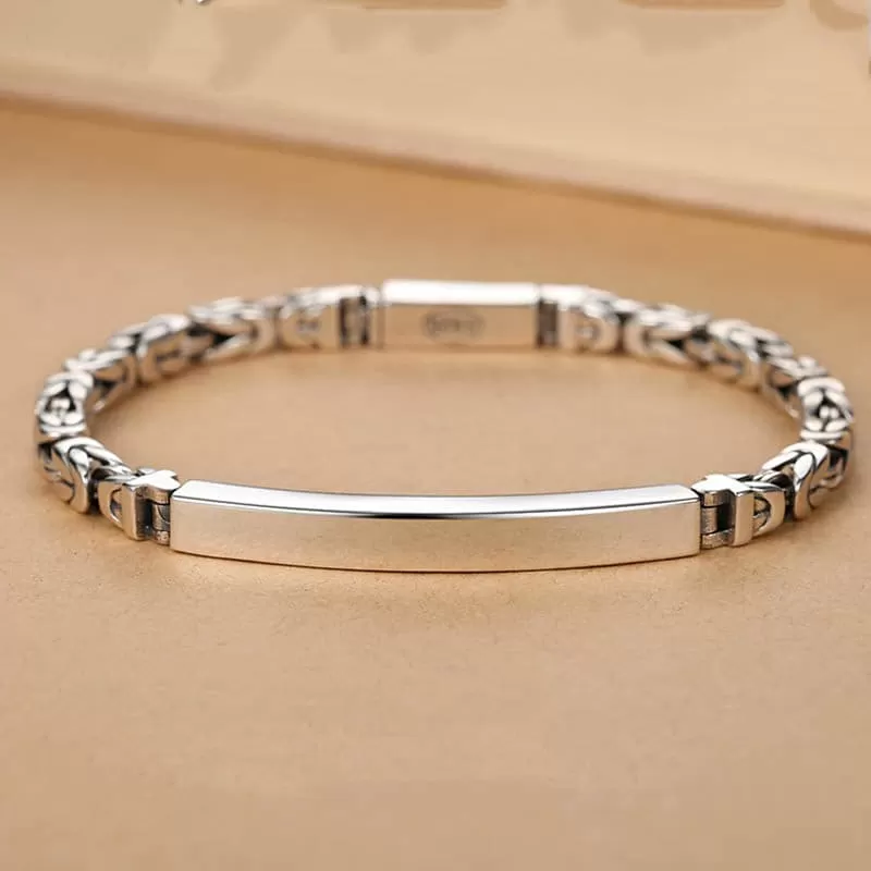 Men's Sterling Silver Bracelet