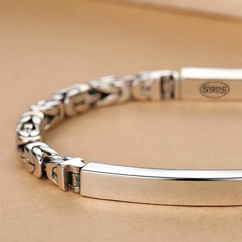 Men's Sterling Silver Bracelet