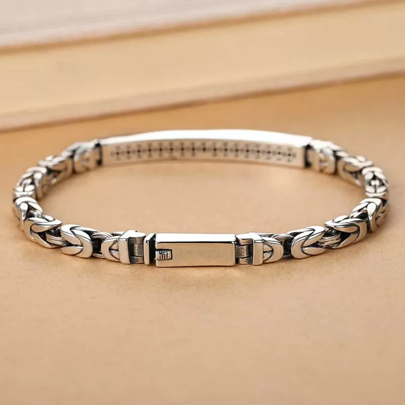 Men's Sterling Silver Bracelet