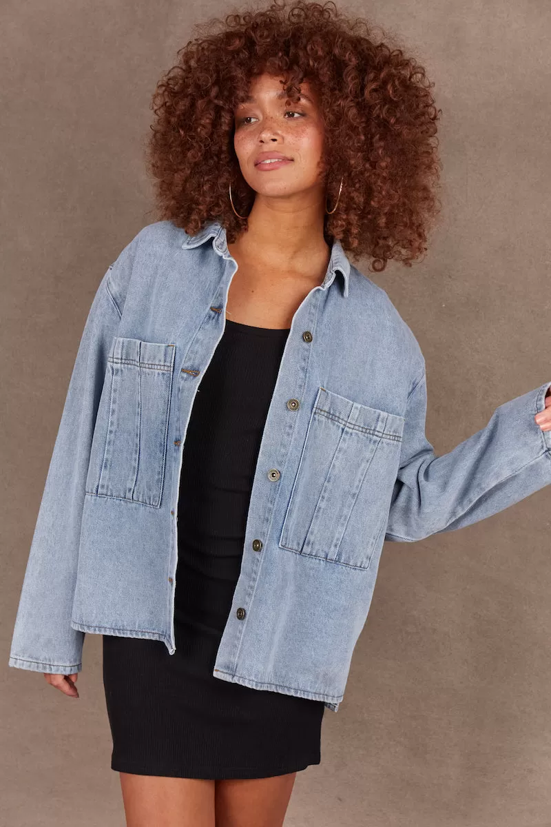 Meta Jacket, Denim