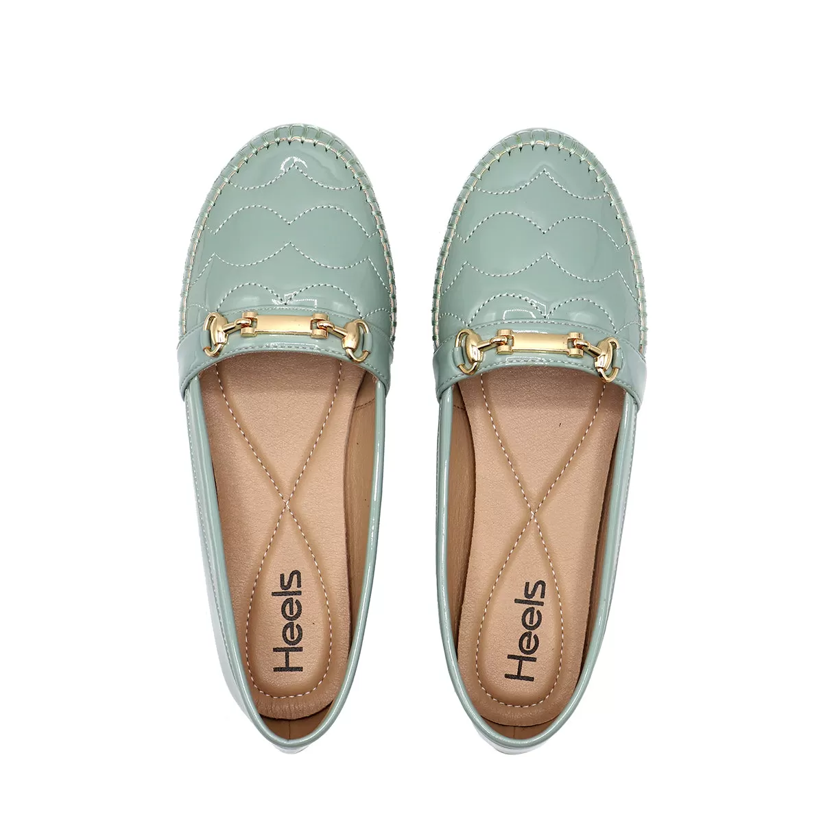 Mint Green Casual Moza 095115