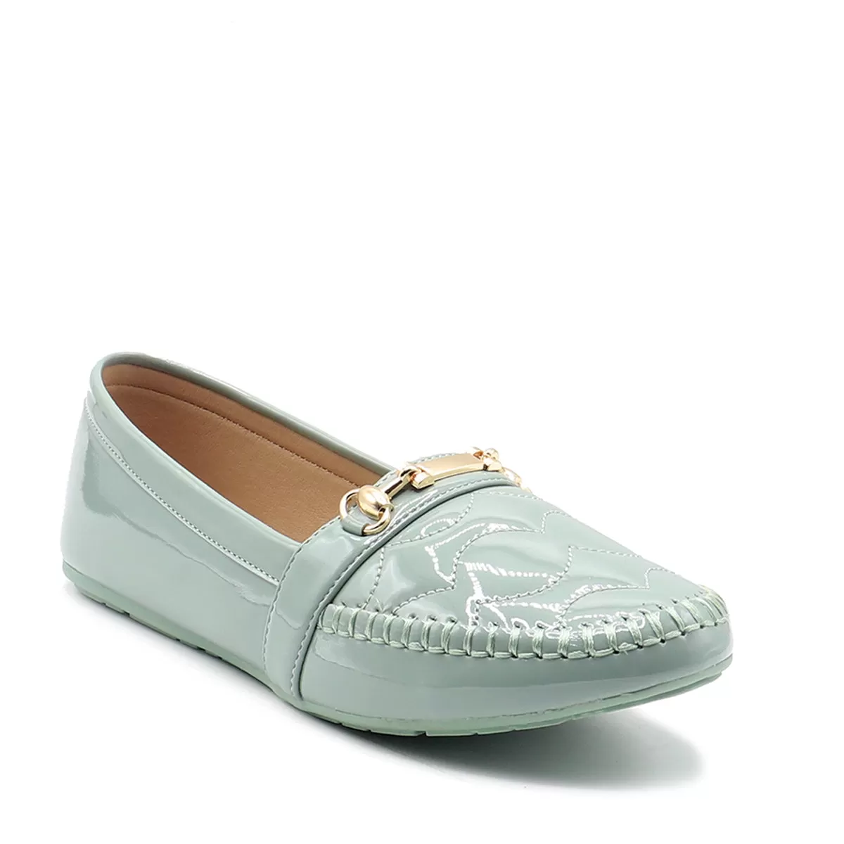 Mint Green Casual Moza 095115