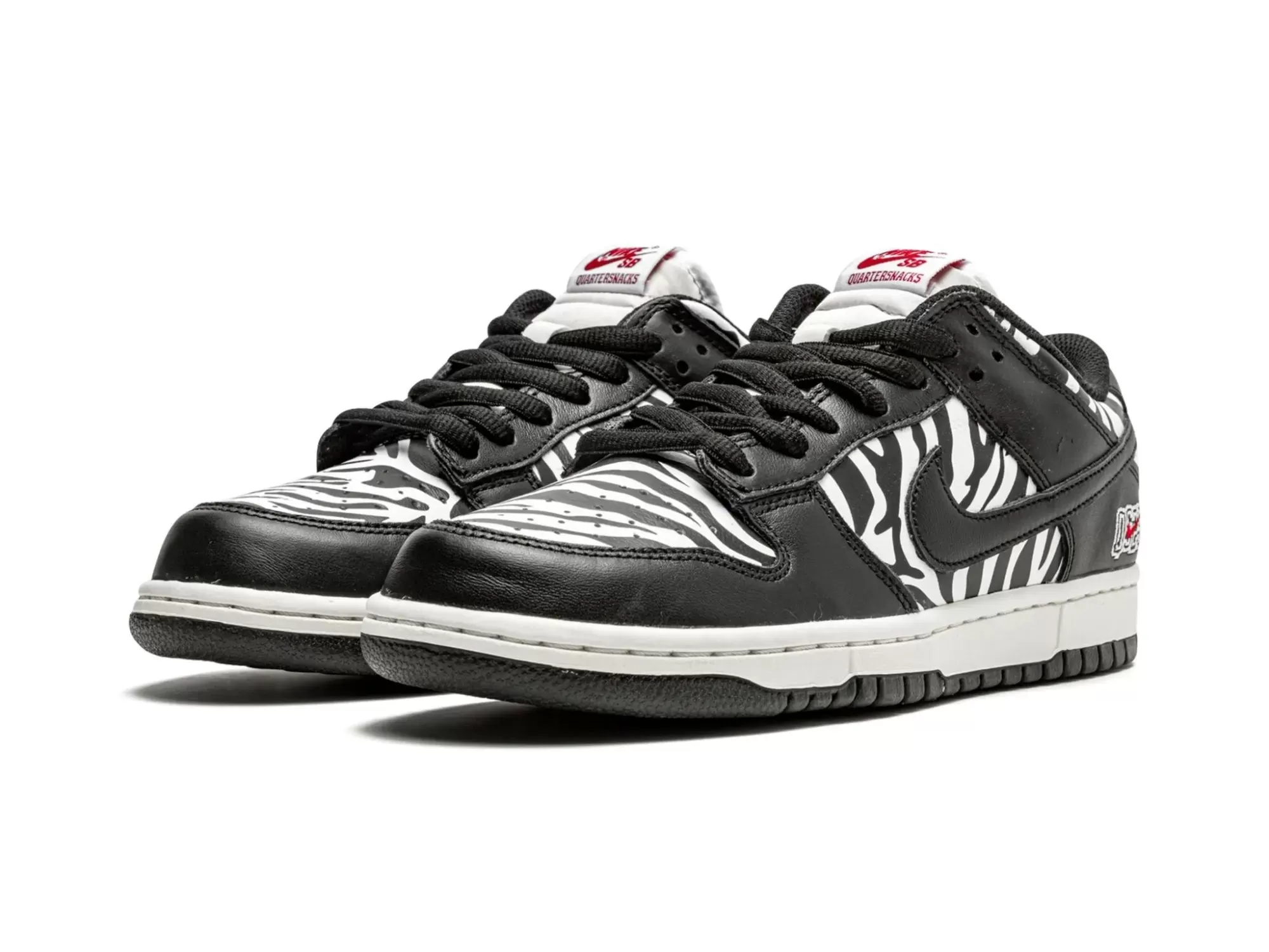 Nike SB Dunk Low OG X Quartersnacks "Zebra"