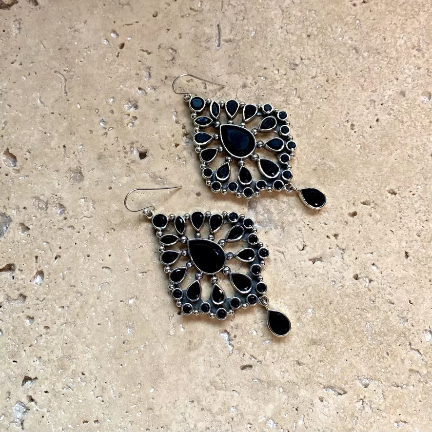 Onyx Earrings - Aaravi