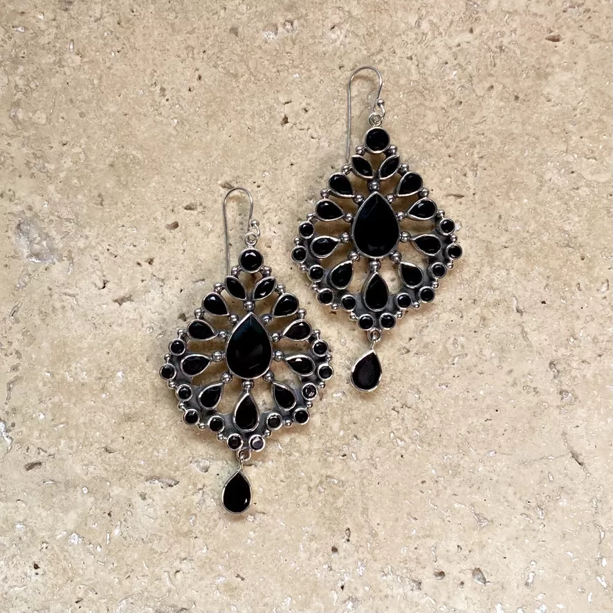 Onyx Earrings - Aaravi